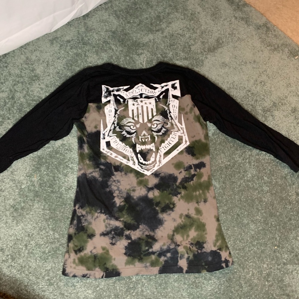 XL AFFLICTION BASEBALL TEE